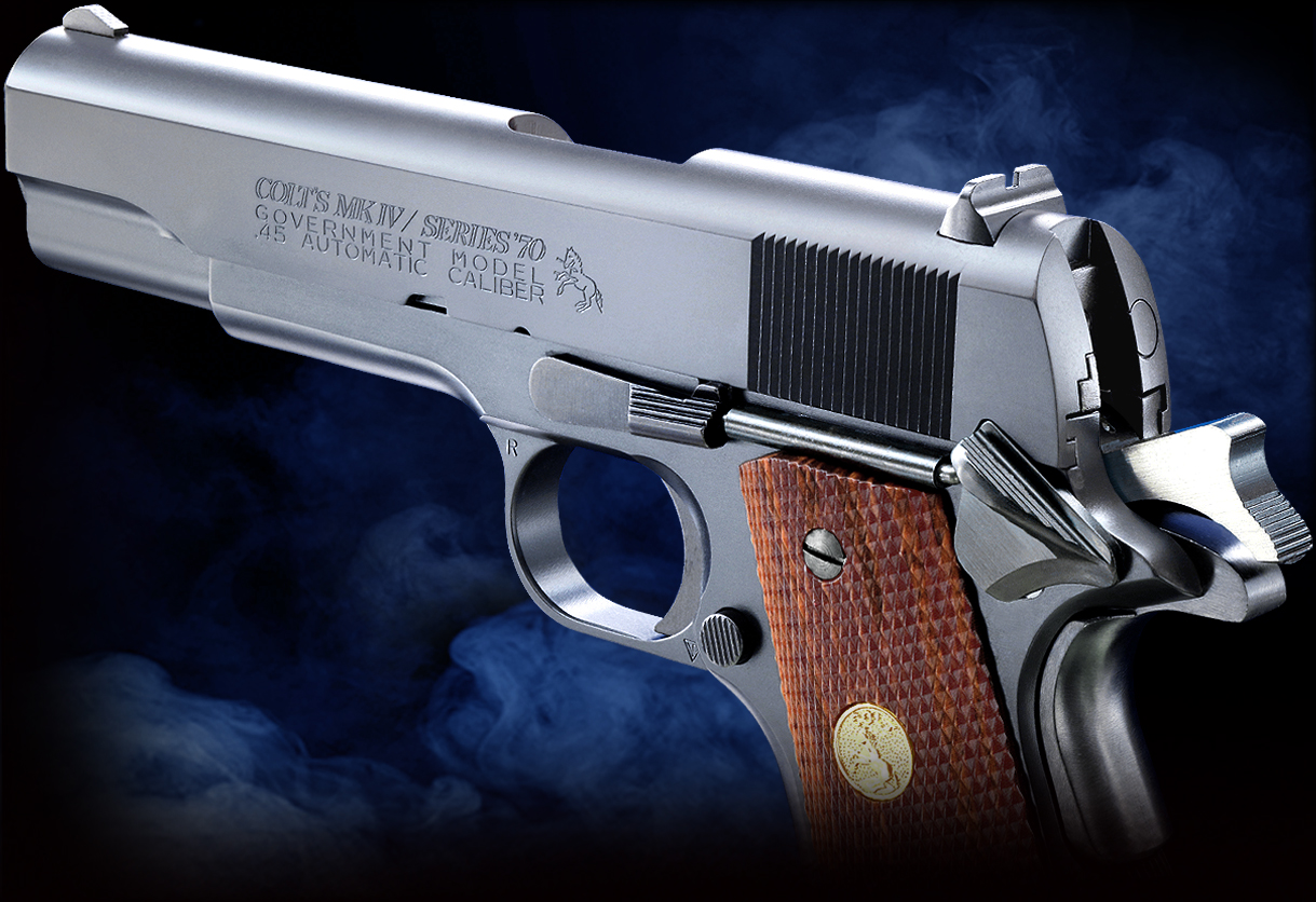 9月末 新発売「WA【コルト】MkIVシリーズ70 ウッドグリップ付 」ご予約