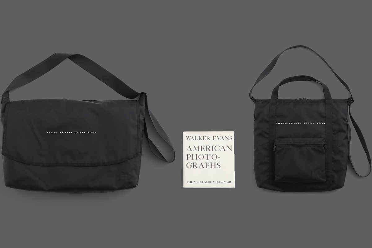 吉田カバン、80年代ヴィンテージバッグモチーフの「PORTER FLAT
