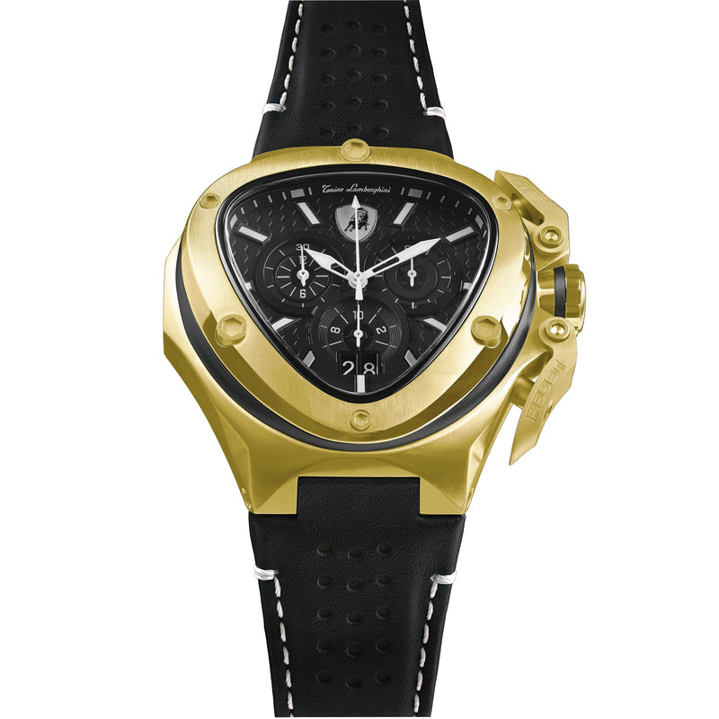 Tonino Lamborghini T9XD-YG Men's Black Spyder X Watch from WatchPilot