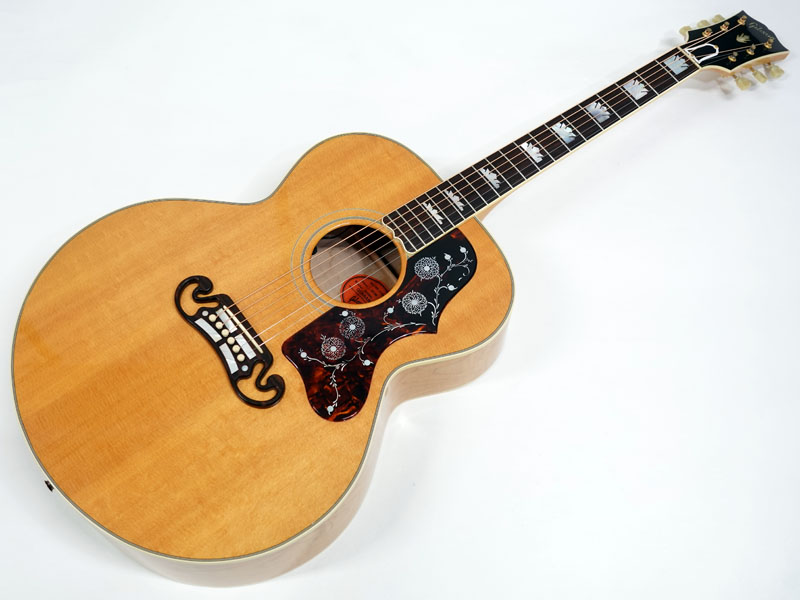 ギター Gibson J-200 Style 1958 Gibson 1958 Reissue J-200 Acoustic Natural 1995 | The Music Zoo