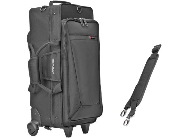 PROTEC プロテック IP301DWL トランペット ダブルケース ブラック