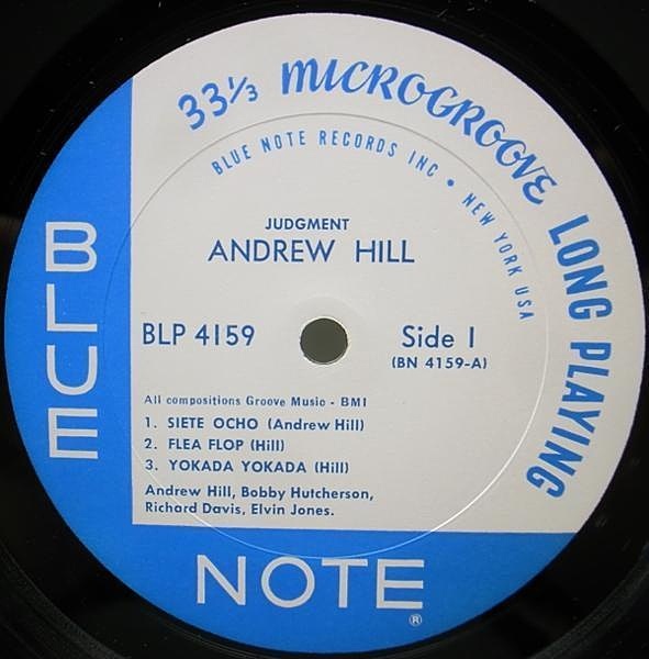 ANDREW HILL / Judgment (LP) / Blue Note | WAXPEND RECORDS