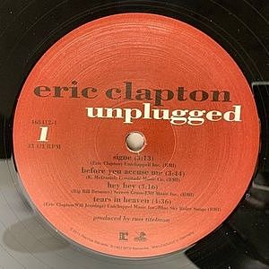 ERIC CLAPTON / Unplugged (LP) / Reprise | WAXPEND RECORDS