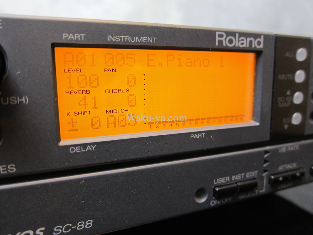 Roland SOUND Canvas SC-88 MIDI音源 Roland SC-88 + MIDIインターフェースボード