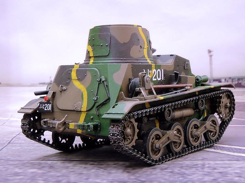 日本陸軍94式軽装甲車(タコム1/16) ＜ 戦車プラモデル製作 ＜ 2018年3月号