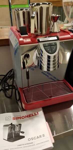Nuova Simonelli Oscar II Red Professional Espresso Machine
