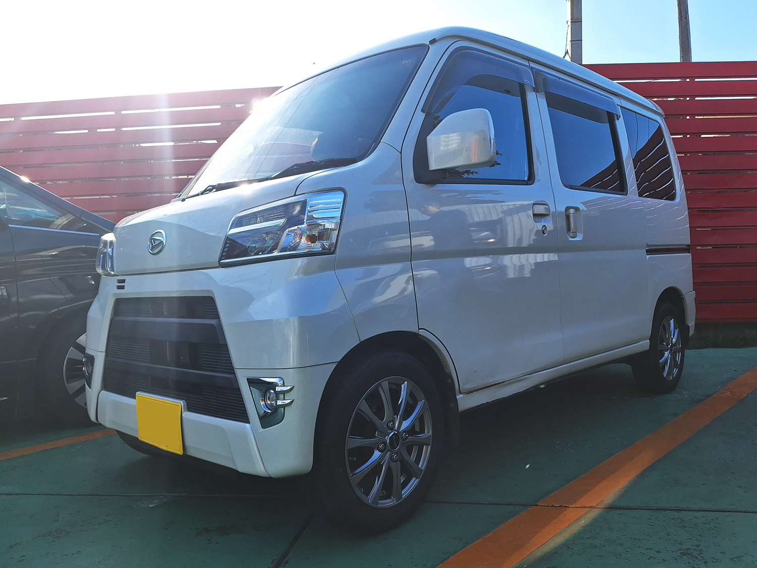 ダイハツ ハイゼットカーゴ Exceeder E07 14×4.5J BRIDGESTORN 155