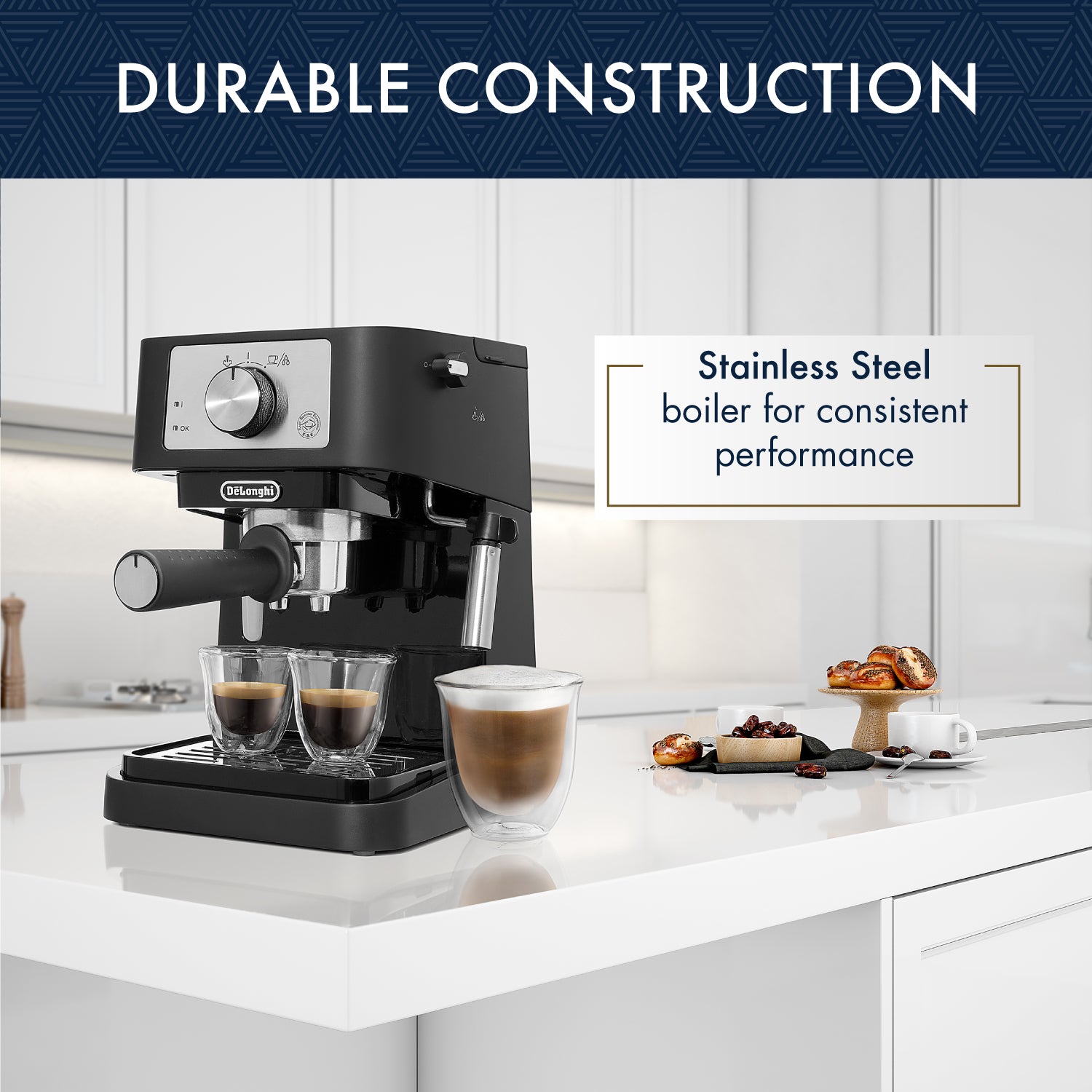 DeLonghi Stilosa Espresso Machine – Whole Latte Love