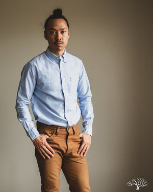 Gitman Vintage - Oxford Cloth Button Down Shirt - Blue – Withered Fig