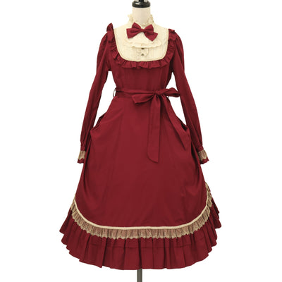 USED】三つリボン別珍ワンピース | Ange Wunderwelt Online Shop