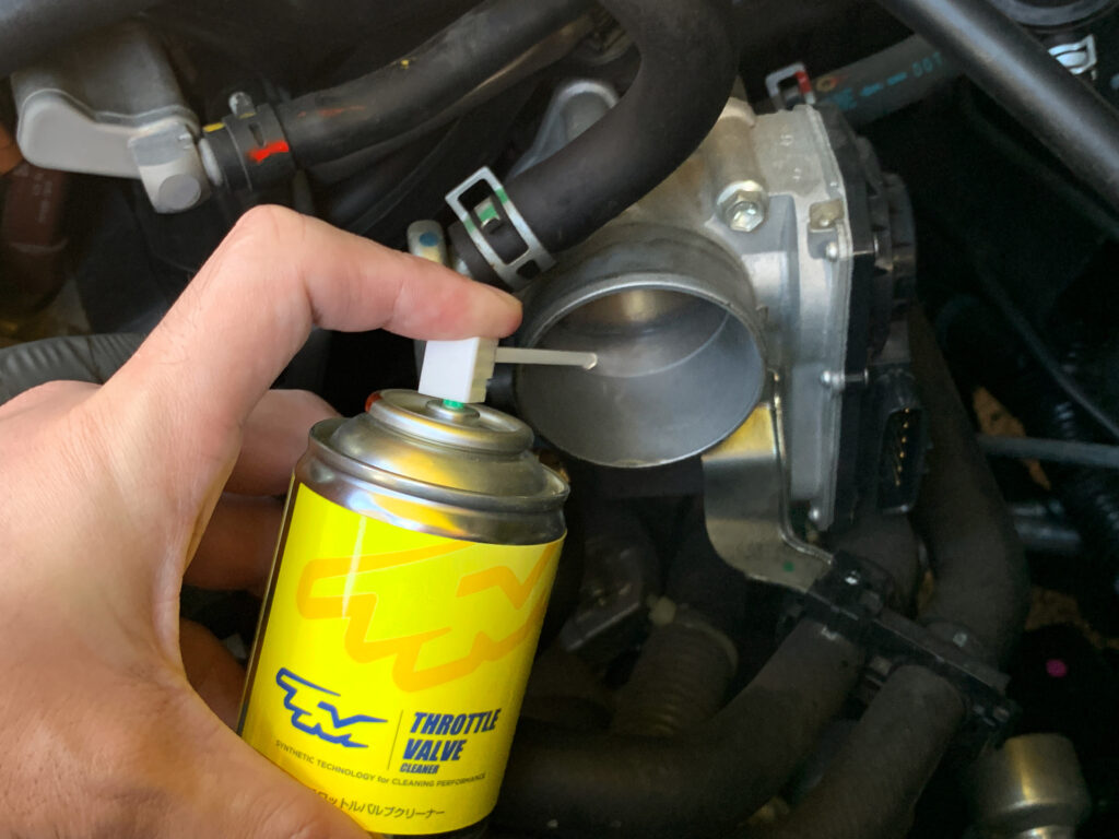 MINORU TANAKA BLOG » スロットルバルブ クリーナー ＆ コーティング