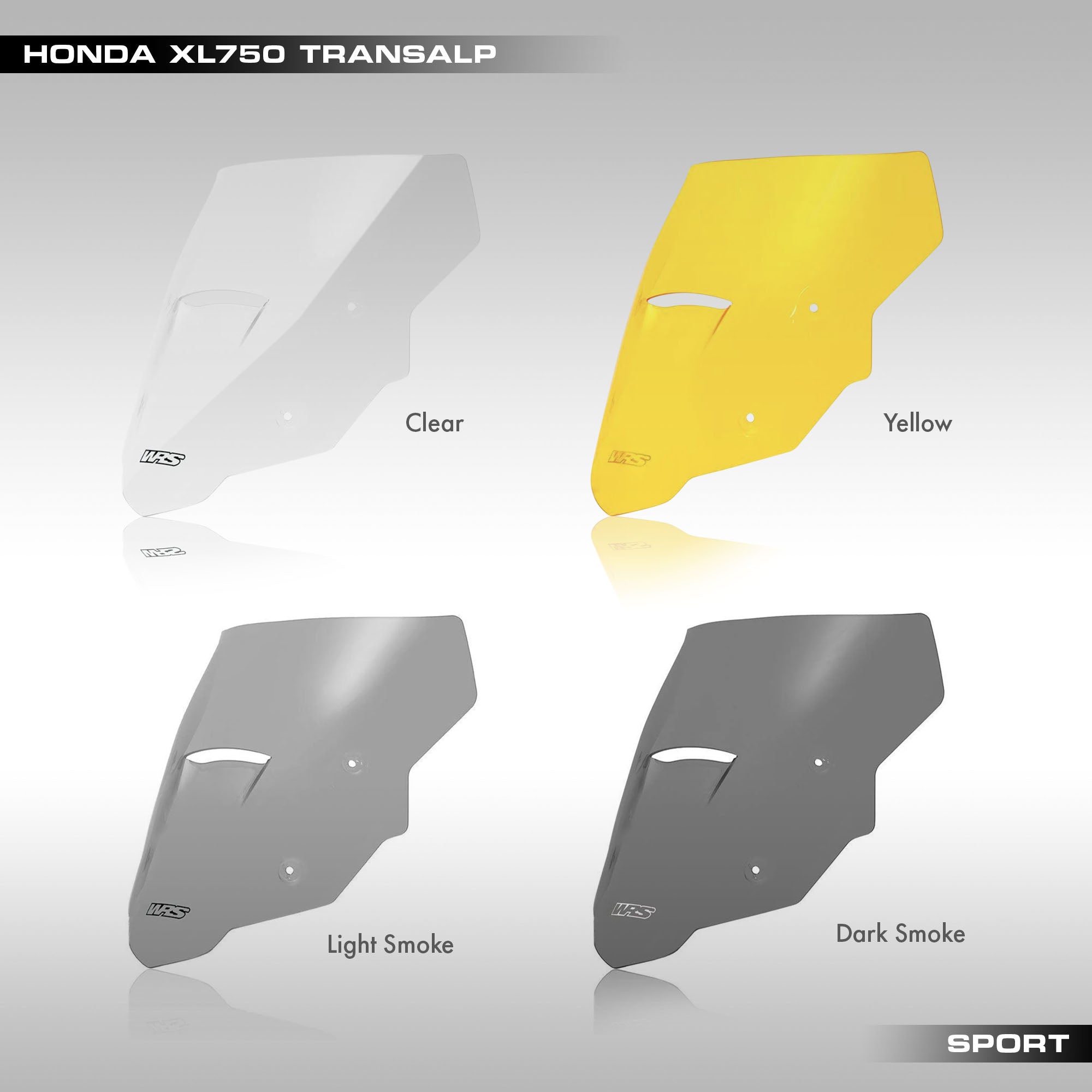 WRS - SPORT WINDSCREEN - HONDA XL750 TRANSALP - TMBR MOTO