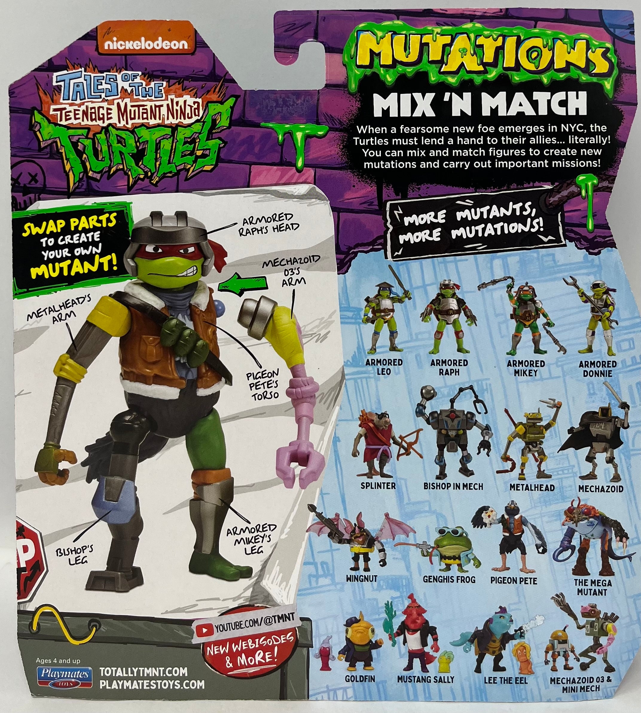 Tales of Teenage Mutant Ninja Turtles: Mutations 4.5” Mechazoid 03
