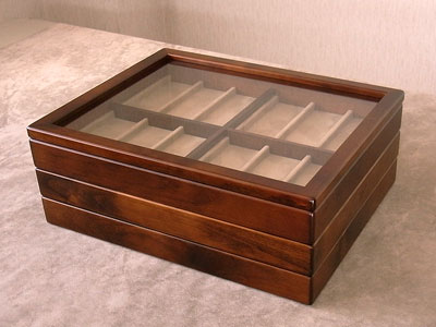 ウォッチケース [腕時計,アクセサリー,カフス,指輪,コレクション,仕切り]