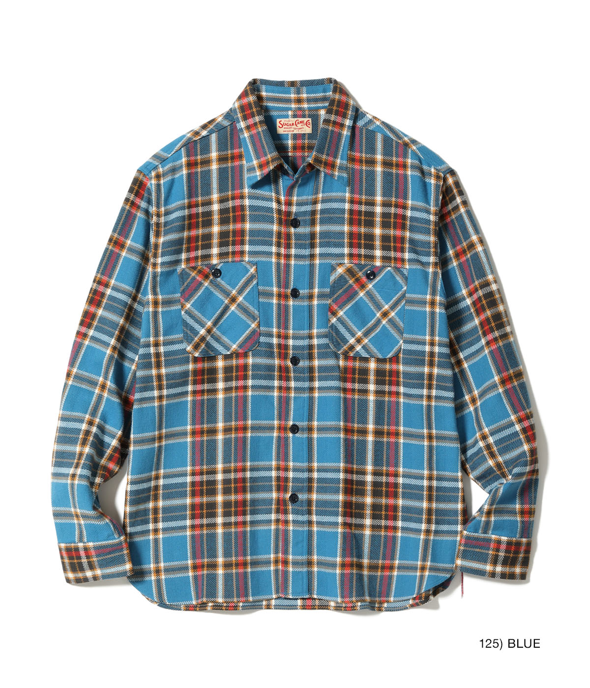 Lot No. SC29363 / TWILL CHECK WORK SHIRT - SUGAR CANE - シュガーケーン