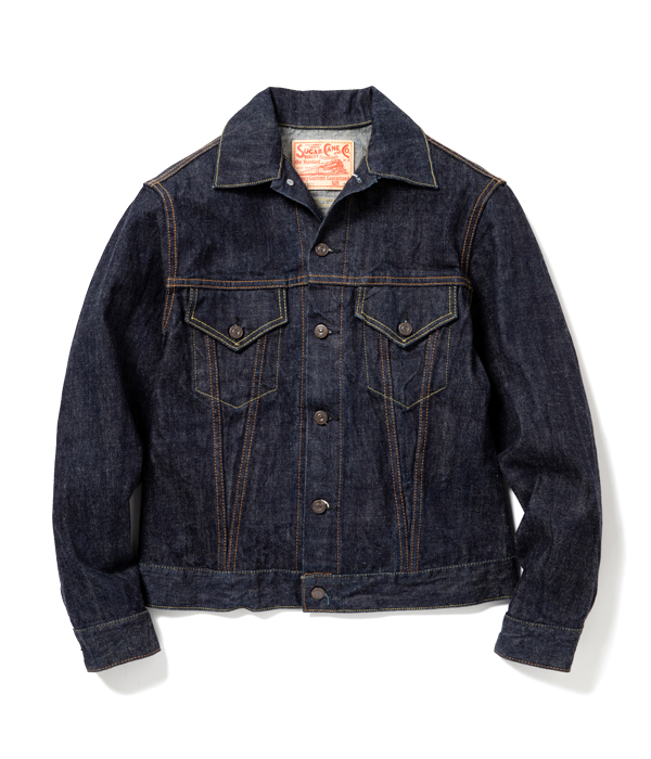 Lot No. SC11962 / 14oz. DENIM JACKET 1962 MODEL - SUGAR CANE