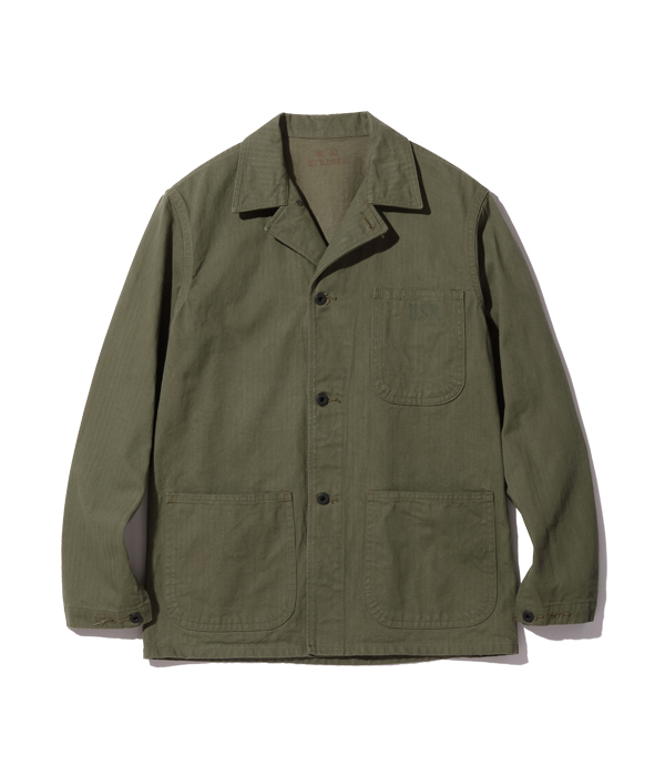 Lot No. BR15312 / N-3 UTILITY JACKET “HAND PAINT SEABEES” - BUZZ