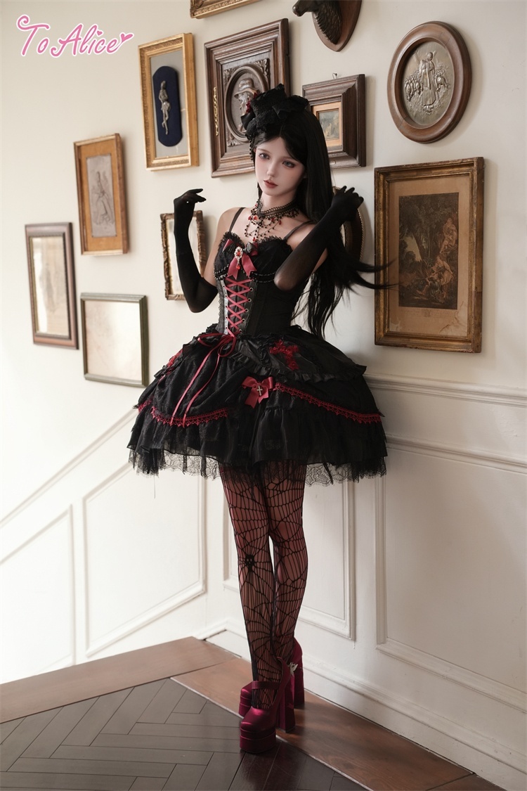 BlackShamrock】F178デビル×クロスコルセット風ドレス - To Alice