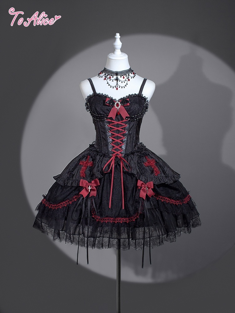BlackShamrock】F178デビル×クロスコルセット風ドレス - To Alice