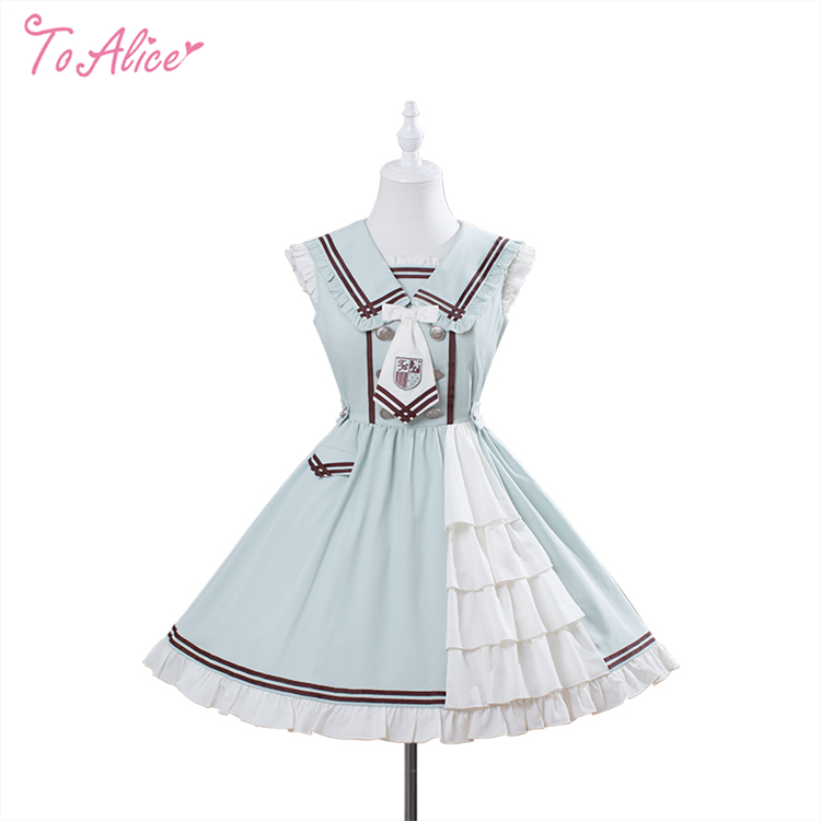 ToAlice】L1641スイーツカレッジワンピースセット - To Alice