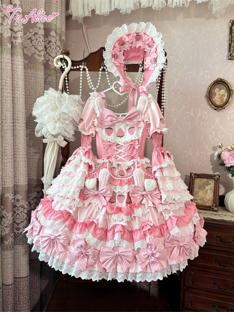 ToAlice】L1693 Lovery Strawberry Series Fullset - To Alice