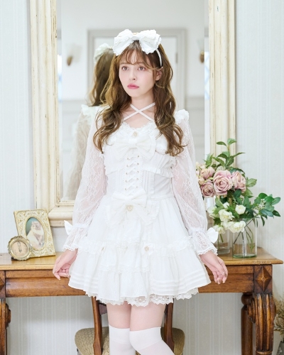 フロントティアードシフォンワンピース ｜ LIZ LISA（リズリサ）公式