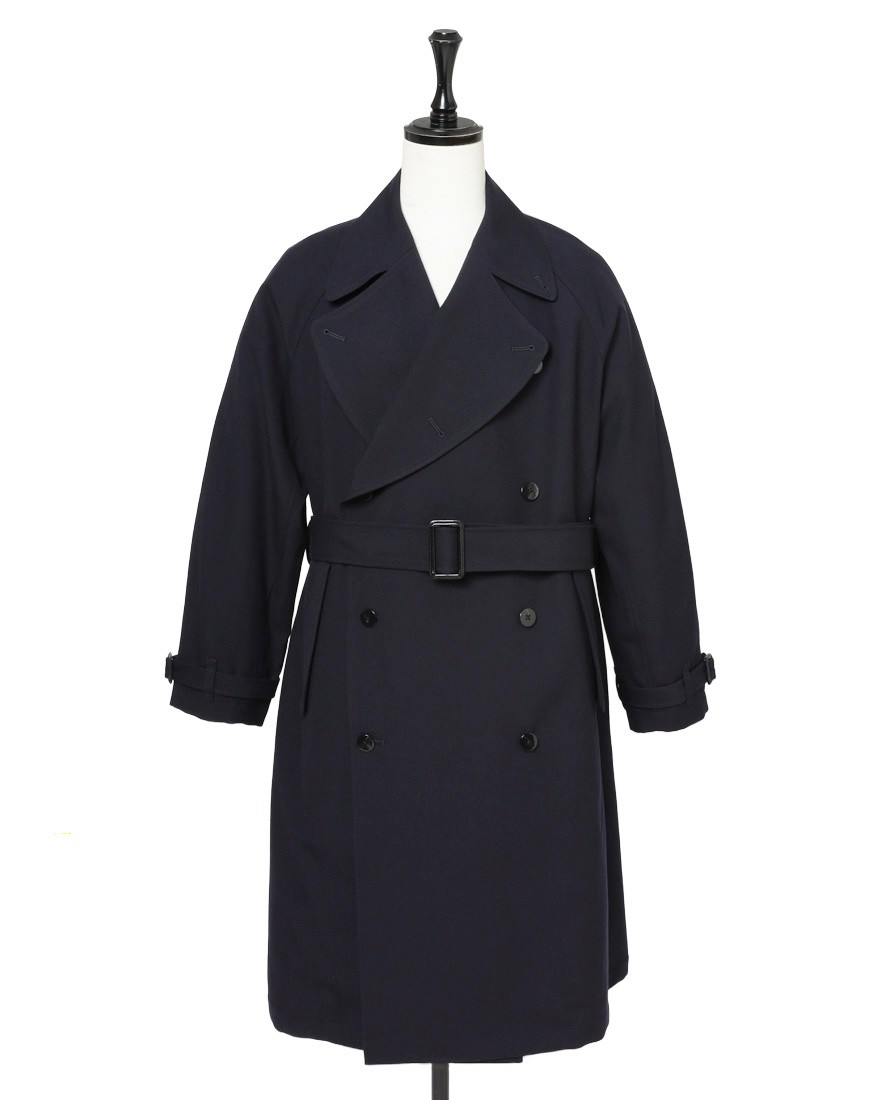 ミリタリーウールサージ トレンチコート【総裏】｜ES:S（エス）｜TOKYOlife