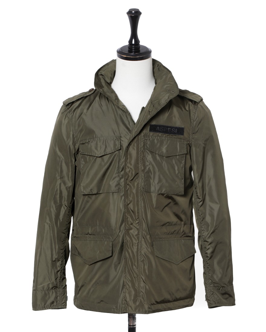 M-65 ナイロン パッカブル ブルゾン【MINIFIELD VENTO/SLIM FIT