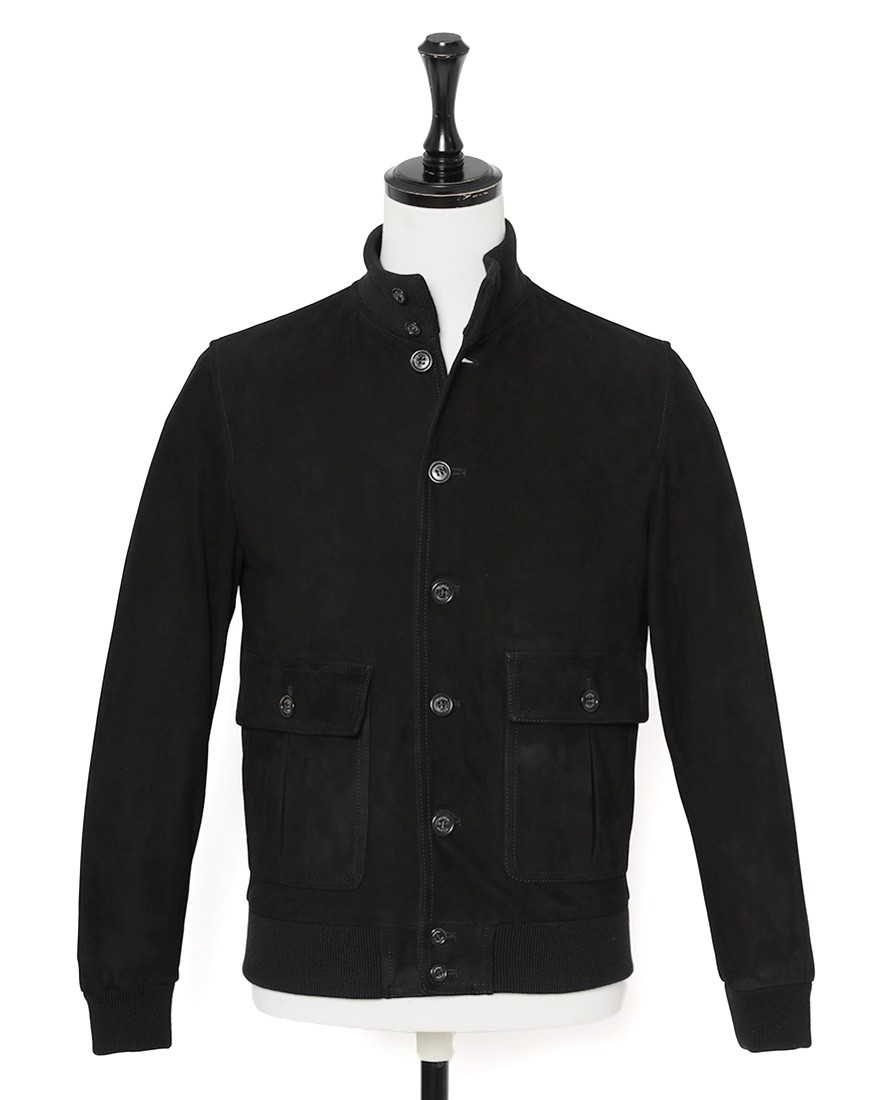 スエードレザーブルゾン【VALSTARINO/JPN SLIM FIT】｜VALSTAR