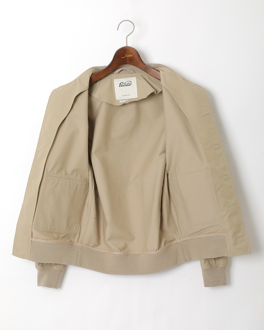ヘリテージ 撥水コットンナイロン ブルゾン（アンライニング