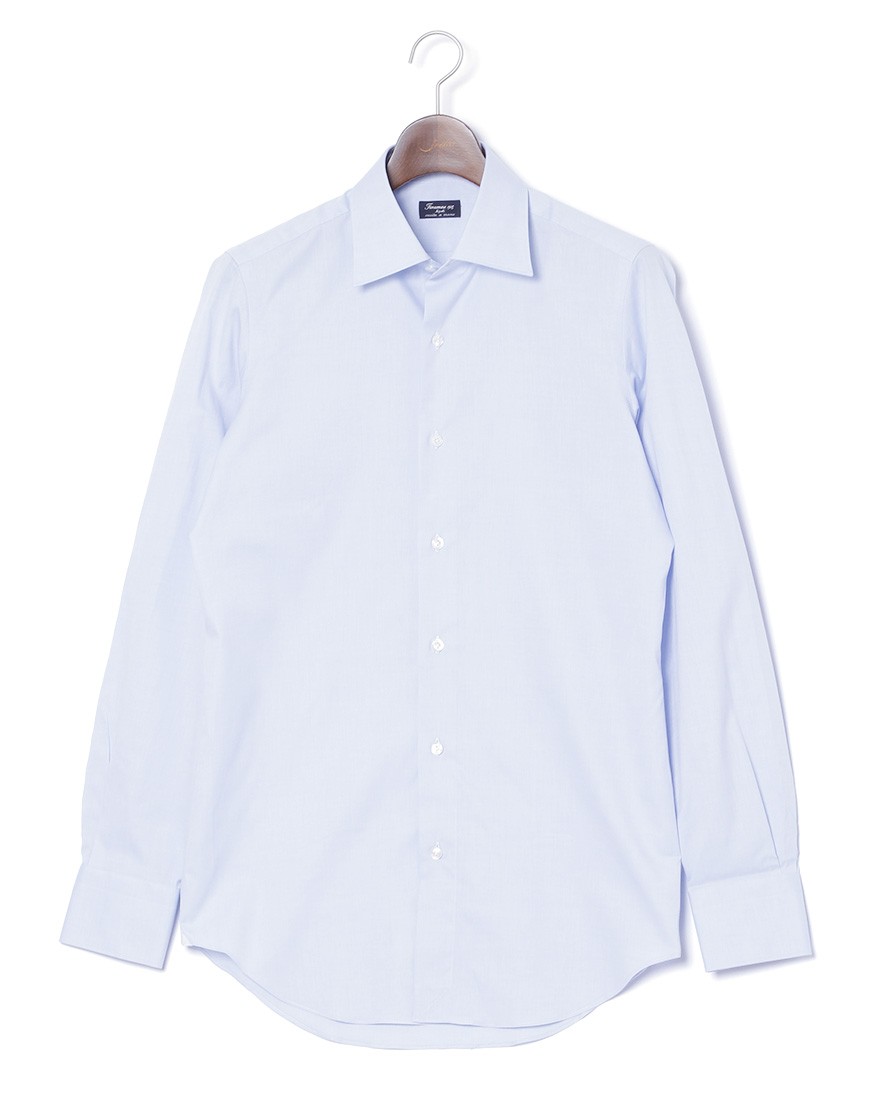 コットンオックス セミワイドカラーシャツ【VITTORIO/J/MILANO