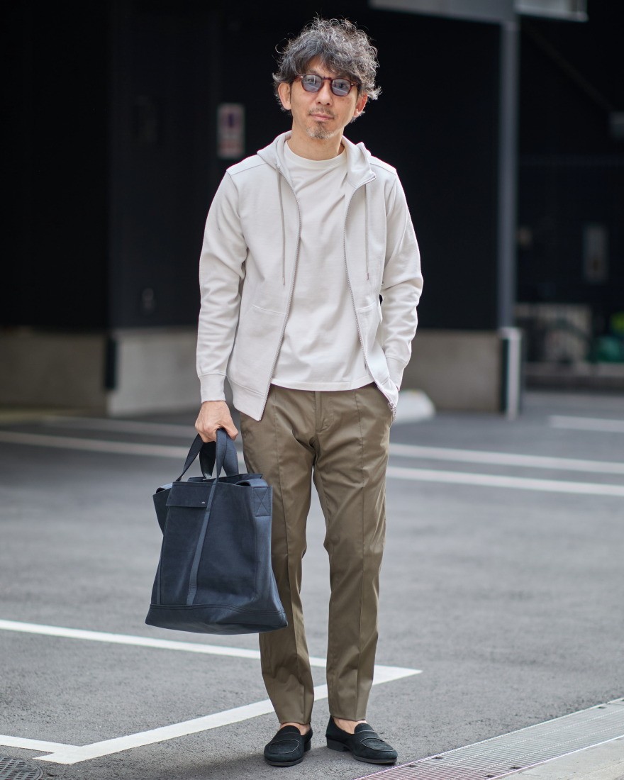 マイクロファイバースエード ビッグ フラップトートバッグ【MACTO-TO