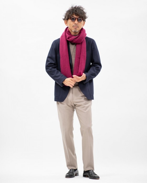 ヤクウール 大判ストール【Noamad Nets】｜NORLHA（ノラ）｜TOKYOlife