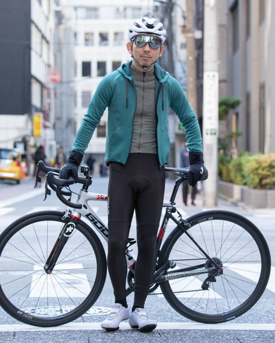 フード付きグラベルジャージ【Solenne】｜Cafe du Cycliste（カフェド