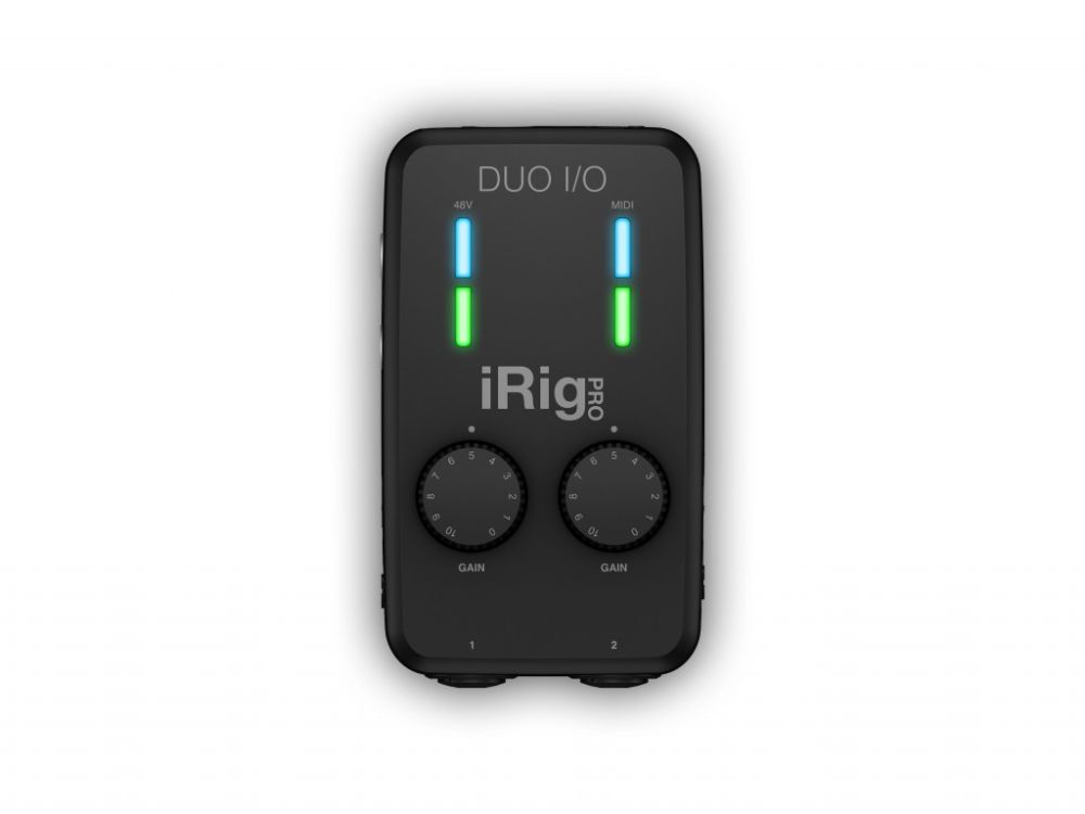 IRIG PRO DUO I/O | 2-CHANNEL AUDIO INTERFACE W/ MIDI FOR IPHONE