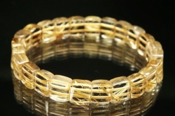 タイチン・ゴールデンルチルバングル 天然石ブレスレット