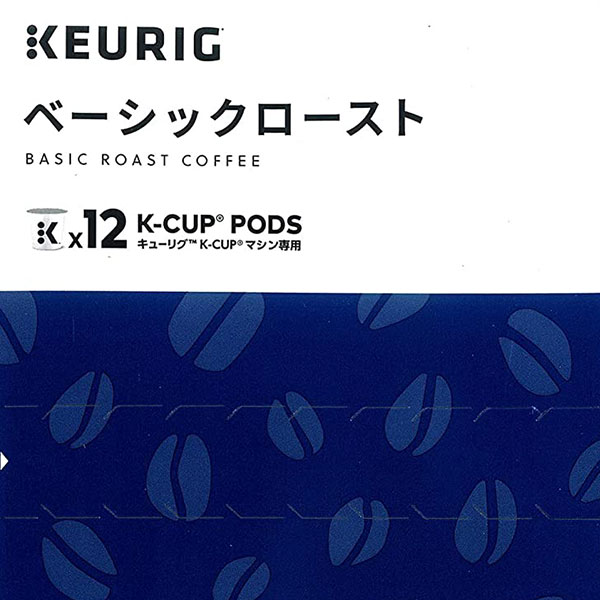 キューリグ K-CUP ベーシックロースト 8g×12個入 KEURIG Kカップ