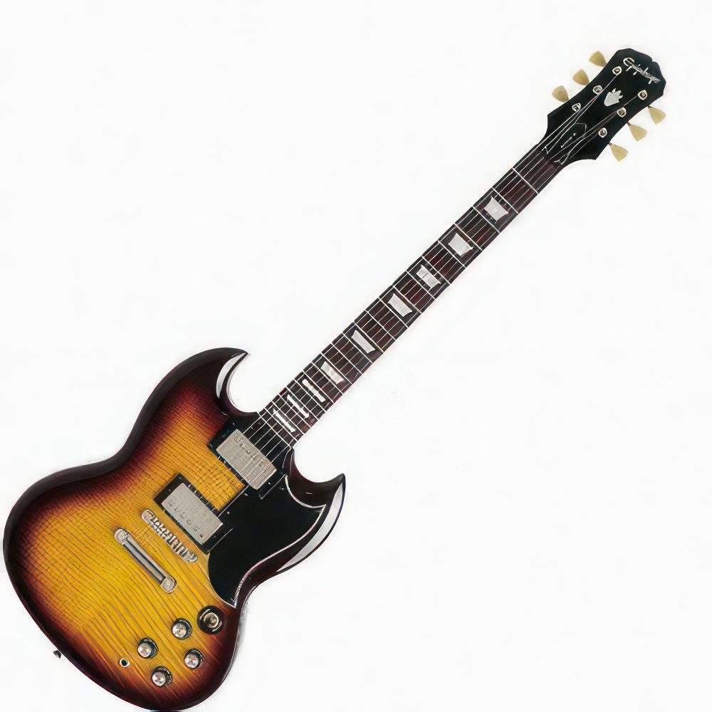 Epiphone G-400 Deluxe Flametop Electric Guitar @TopGuitars.info