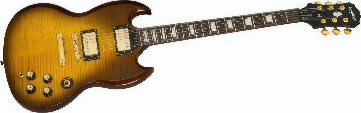 Epiphone G-400 Deluxe Flametop Electric Guitar - Page 2 of 2