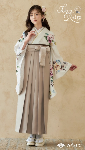 東京レトロの卒業式袴レンタル｜卒業式の袴ご紹介 MN-320