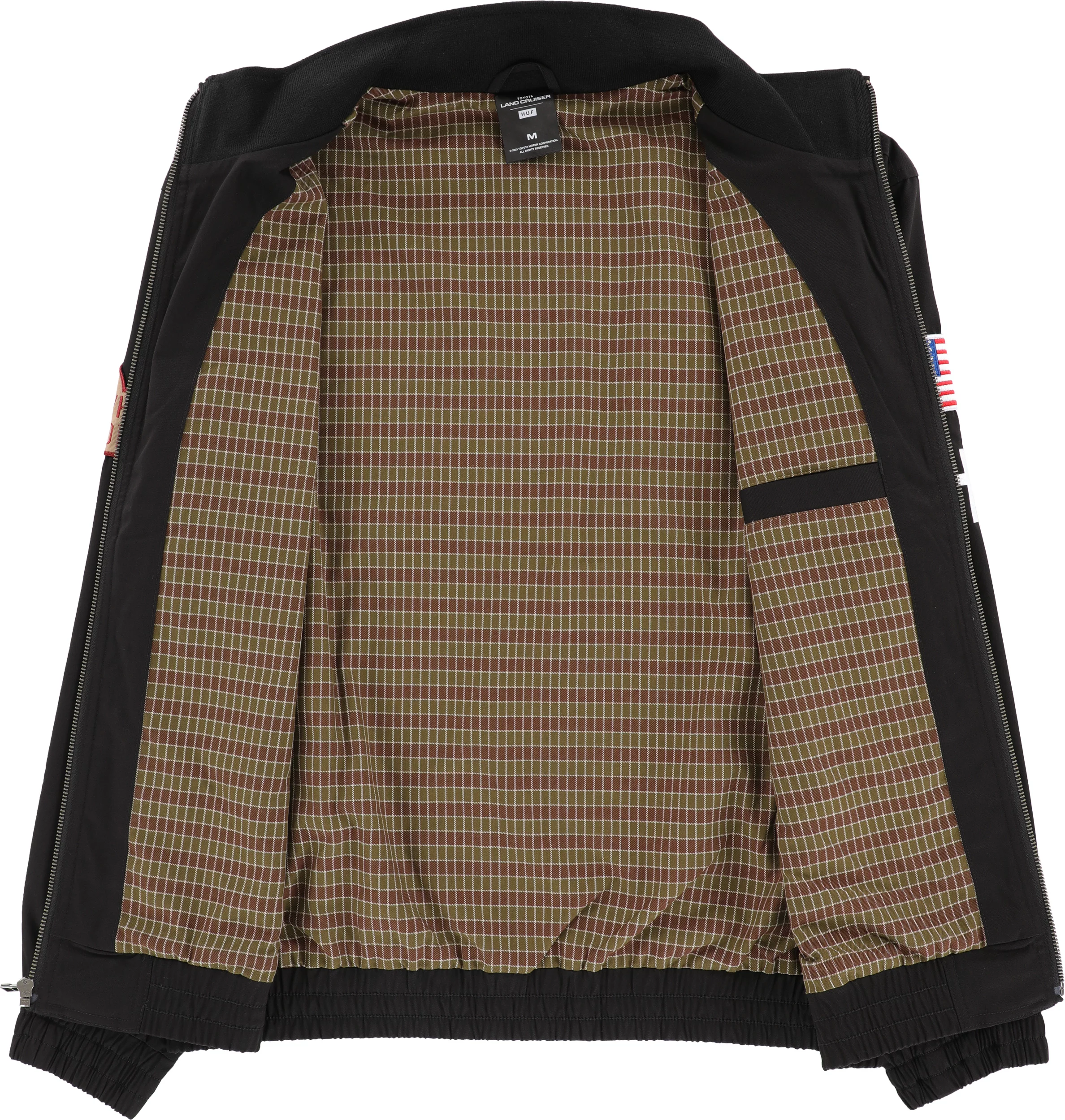 HUF Toyota Land Cruiser Overland Touring Jacket - black | Tactics