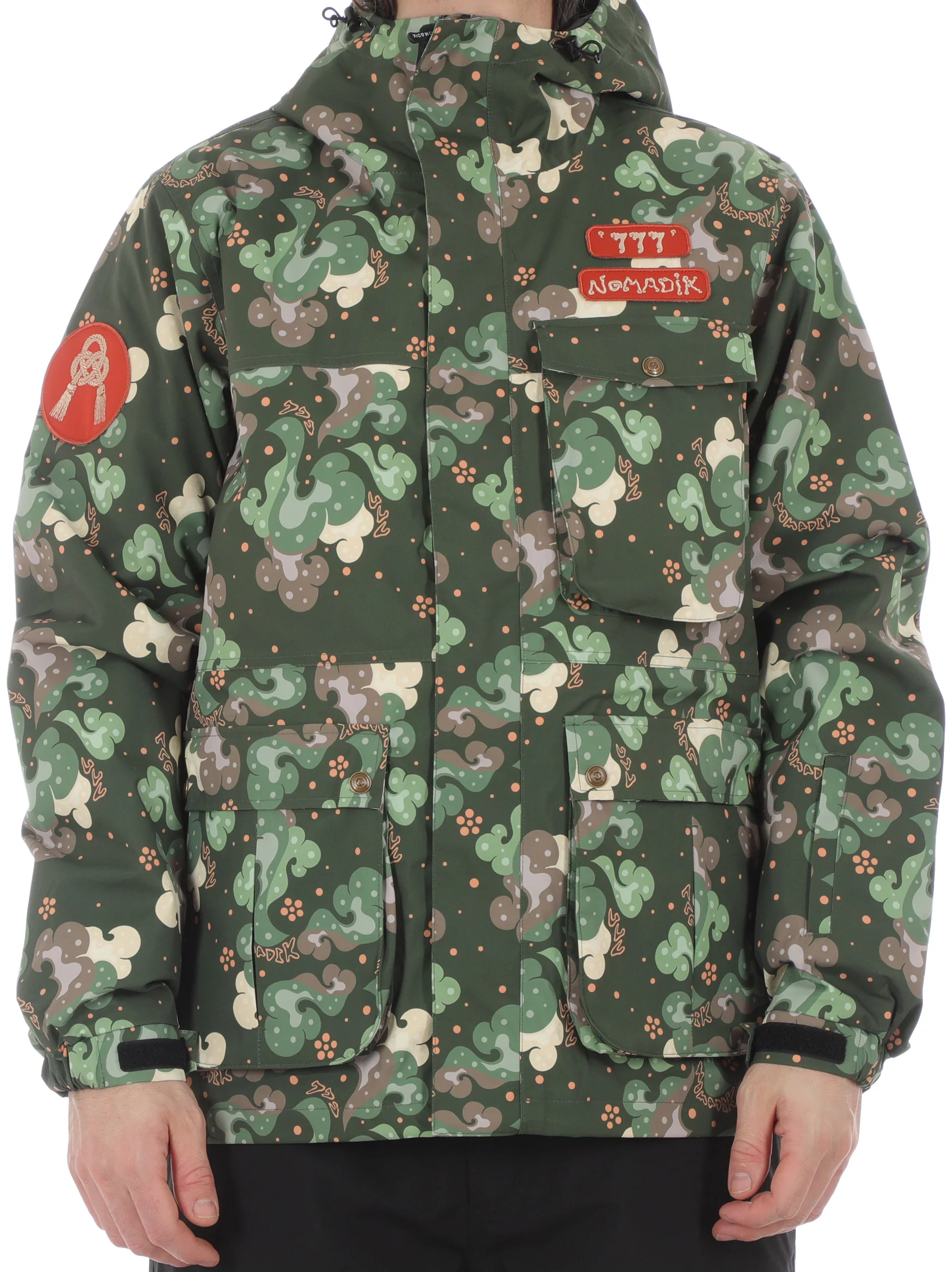 Nomadik 777 Jacket - green camo | Tactics