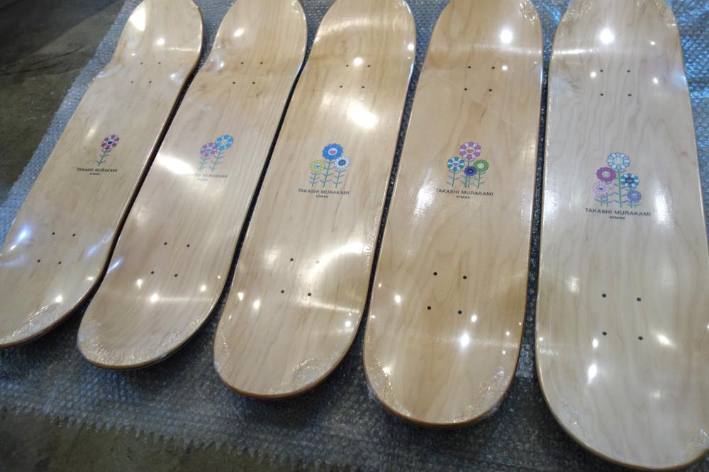 Flower Skateboard Deck Set (5点セット)Flower Skateboard Deck Set