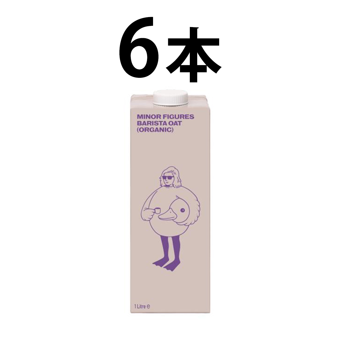 マイナーフィギュアズ オーツミルク 1L 6本 | タカナシミルク WEB SHOP