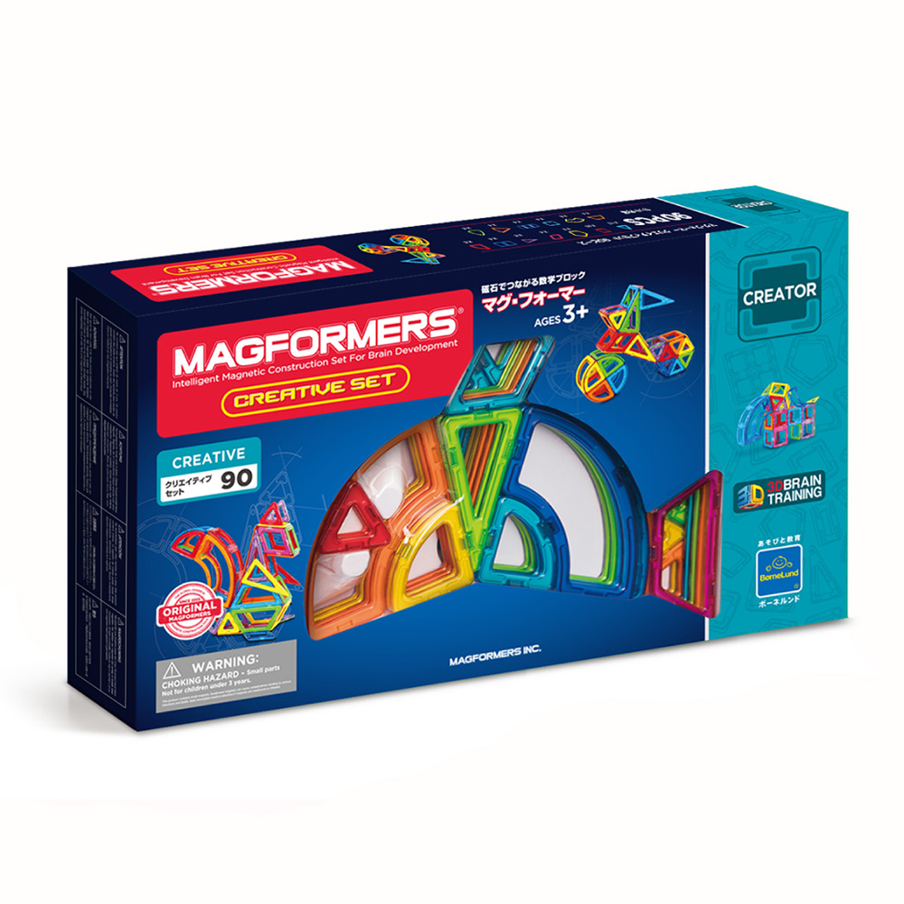 マグ・フォーマー クリエイティブセット 90ピース | 商品詳細 | 高島屋
