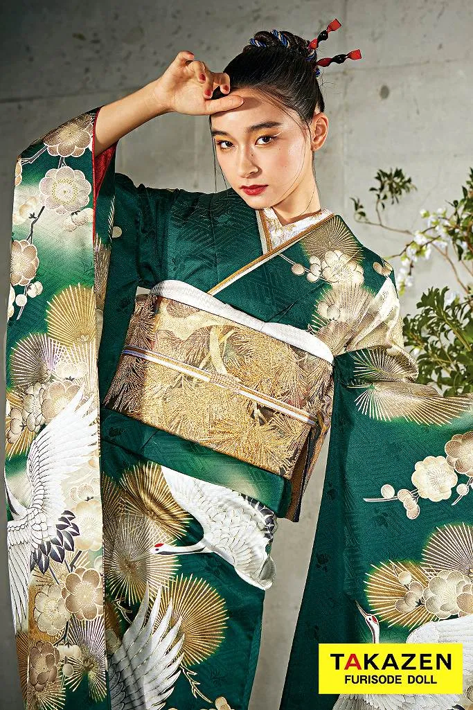 王道古典柄の中でもひと際目立つ個性派古典✨｜成人式振袖・卒業式袴