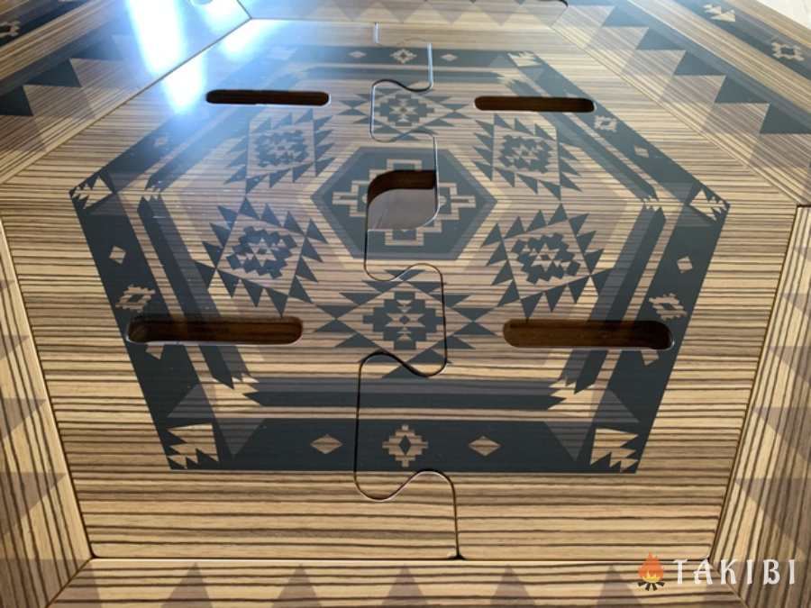 TheArth(ざぁ～ッス)】ヘキサテーブル「しま次郎ンドル」「しま美