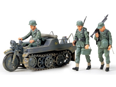 タミヤ 1/35 ミリタリーミニチュアシリーズ ドイツ ケッテンクラート