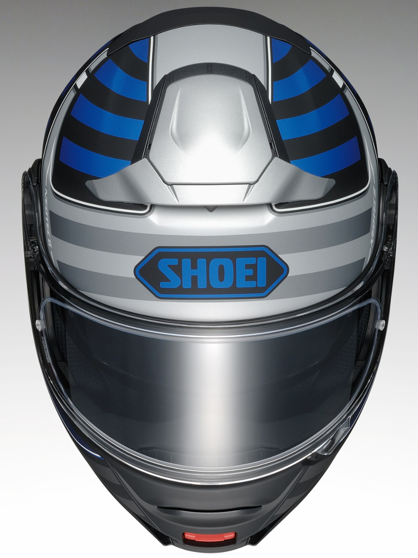 SHOEIのシステムヘルメット・NEOTECⅡにスポーティな印象の新