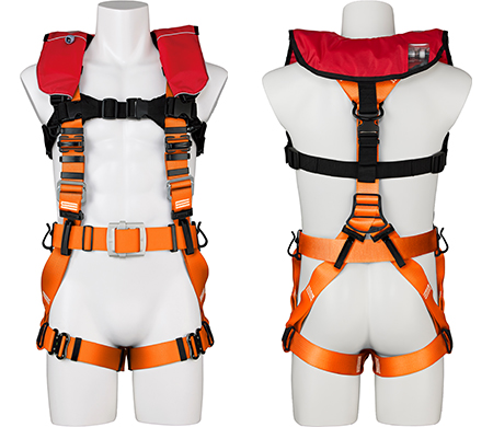 救命胴衣取付可能】ST#573AP-SK 作業ベルト（軽量バックル）付き